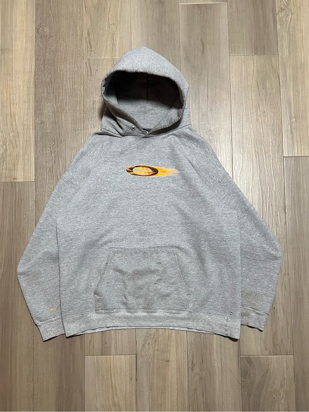 RARE vintage Oakley flaming O software hoodie